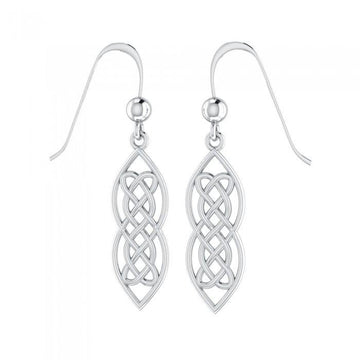 Celtic Hearts Entwined Earrings TE121 - Jewelry